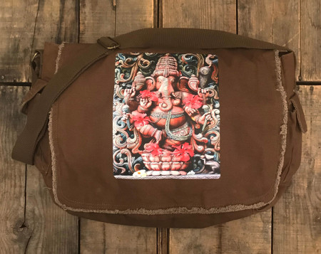 Cotton Ganesh Tote Bag - Handicrafts In Nepal